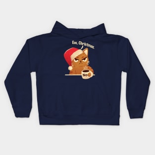 Ew, Christmas Kids Hoodie